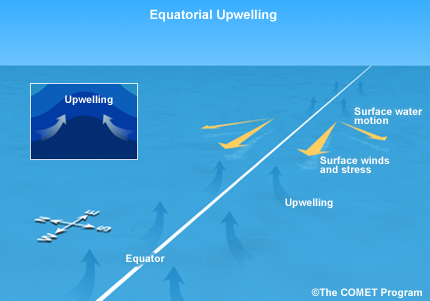 equatorial upwelling