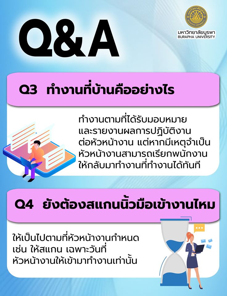 รวมคำถามคำตอบ โควิด 19 ม.บูรพา จันทบุรี