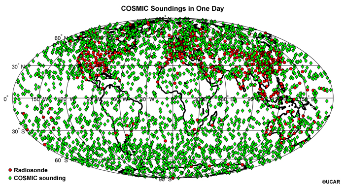 COSMIC soundings and radiosondes