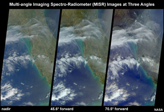 IR satellite images of cloud systems over the southwest Pacific.