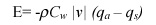 Equation for estimating evaporation from the ocean (modified Penman equation)