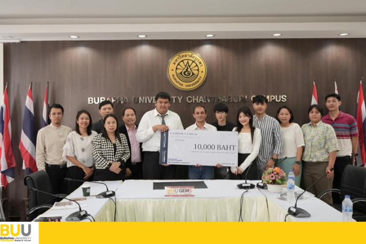 นิสิตคณะอัญมณี ได้รับรางวัลชนะเลิศการประกวดออกแบบเครื่องประดับ