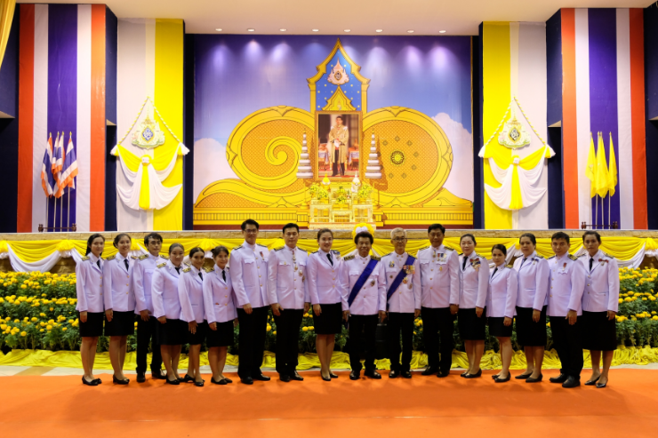 ม.บูรพา วข.จันทบุรี ร่วมพระราชพิธีบรมราชาภิเษก พุทธศักราช ๒๕๖๒