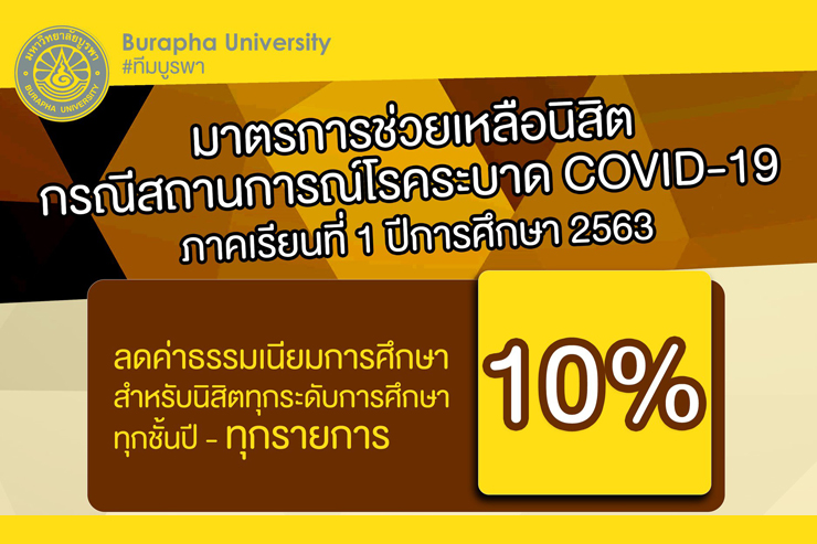 การขอรับเงินคืน สำหรับนิสิตปี 1 กรณีมหาวิทยาลัยลด 10%