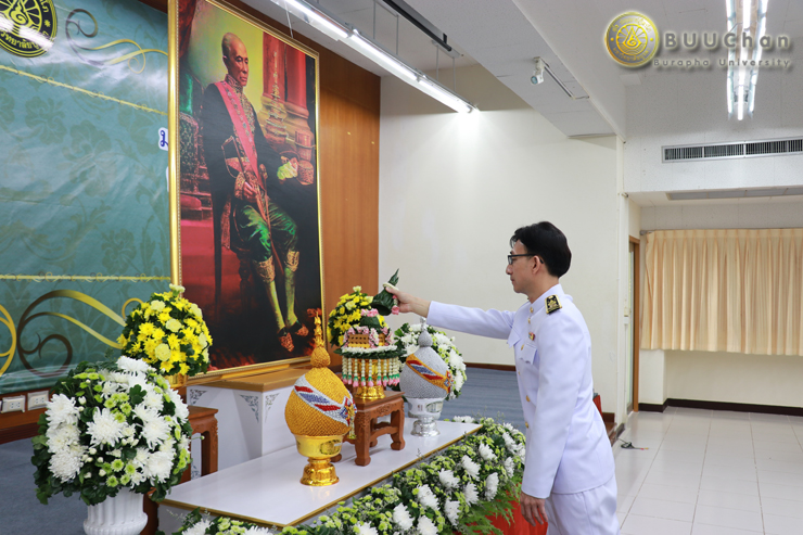 พิธีวางพานพุ่ม ถวายราชสักการะ พระบิดาแห่งวิทยาศาสตร์ไทย