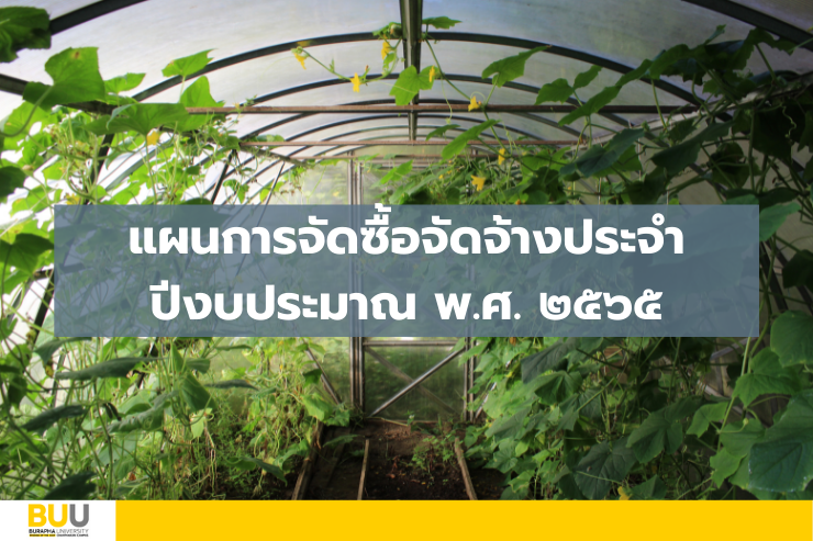 แผนการจัดซื้อจัดจ้าง ประจำปีงบประมาณ พ.ศ. ๒๕๖๕