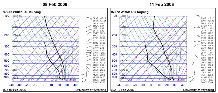 and Skew T log P diagrams